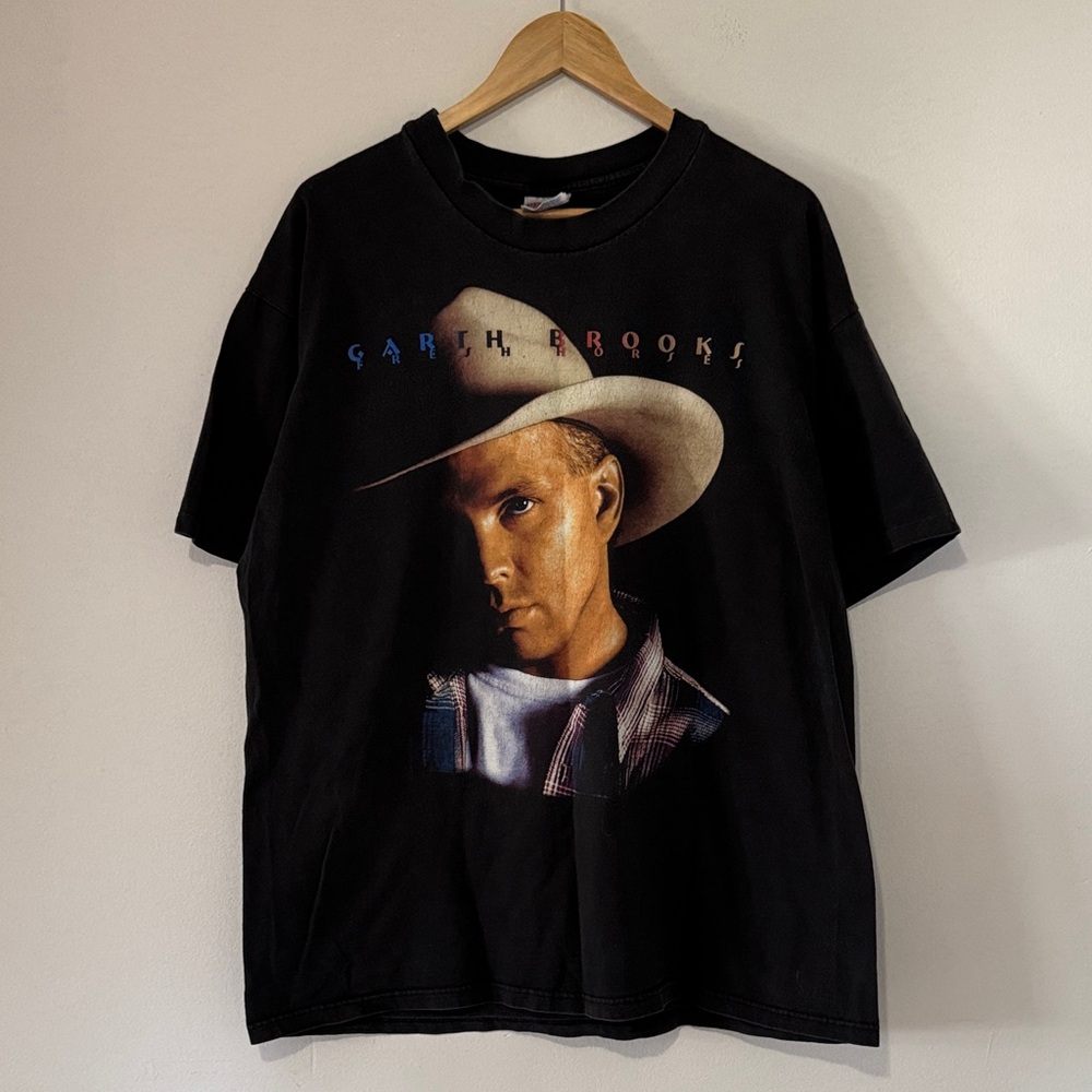 Vintage Garth Brooks Fresh Horses T-Shirt / XL / 1996